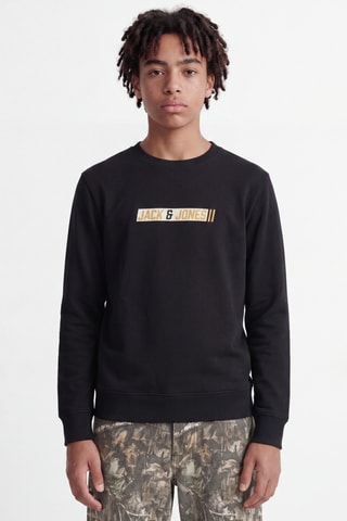 Sudadera regular fit - Negro - Jack&Jones Kids