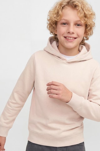 Sudadera regular fit con capucha - Beige - Jack&Jones Kids