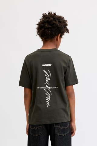 Camiseta relaxed - Verde oscuro - Jack&Jones Kids