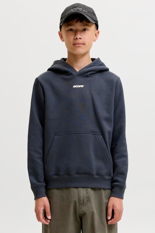 Sudadera loose con capucha - Azul marino - Jack&Jones Kids