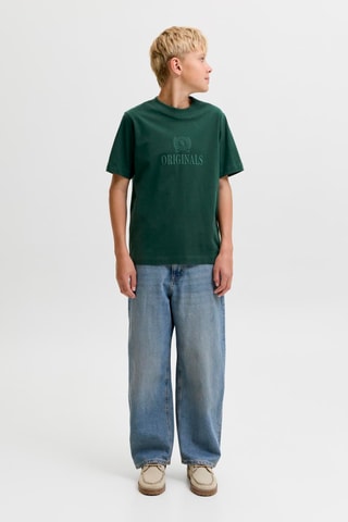 Camiseta relaxed - Verde oscuro - Jack&Jones Kids