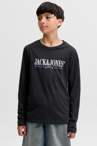 Camiseta regular fit - Negro - Jack&Jones Kids