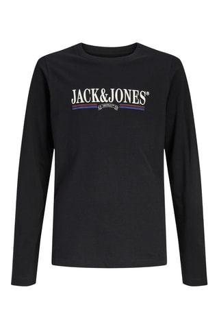 Camiseta regular fit - Negro - Jack&Jones Kids