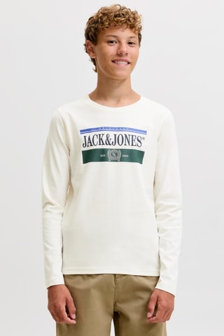 Camiseta regular fit - Blanco - Jack&Jones Kids