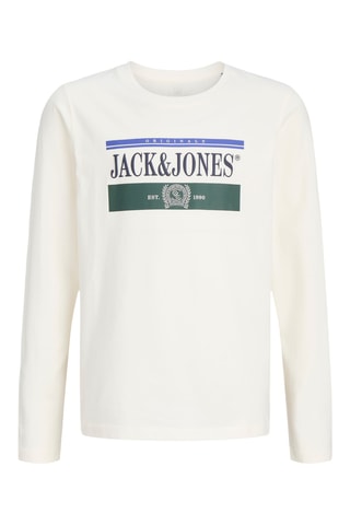 Camiseta regular fit - Blanco - Jack&Jones Kids