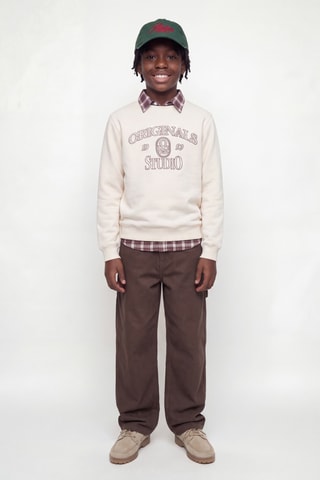 Sudadera relaxed - Beige - Jack&Jones Kids