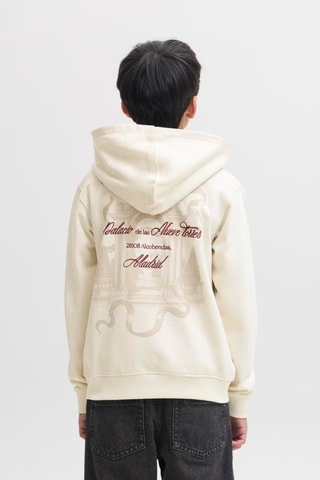 Sudadera loose con capucha - Beige - Jack&Jones Kids