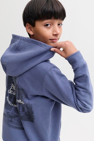 Sudadera con capucha - Azul - Jack&Jones Kids