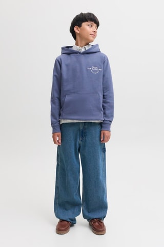 Sudadera con capucha - Azul - Jack&Jones Kids