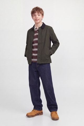 Vaquero loose de algodón orgánico - Azul oscuro - Jack&Jones Kids