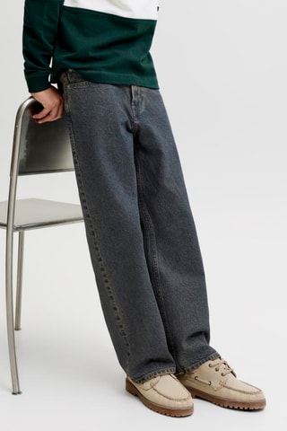 Vaquero loose de algodón orgánico - Gris - Jack&Jones Kids