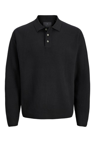 Polo relaxed - Negro - Jack&Jones Kids