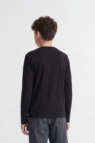 Camiseta relaxed de algodón orgánico - Negro - Jack&Jones Kids