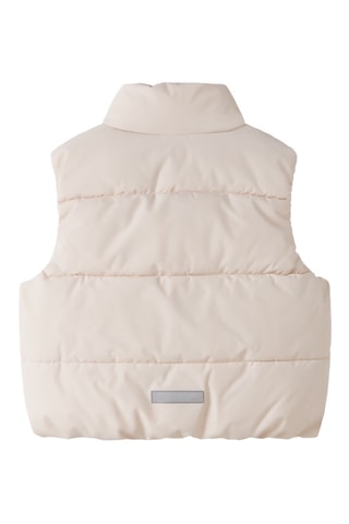 Chaleco con capucha - Beige - Name it Kids