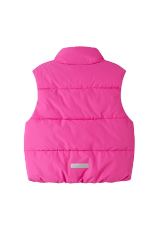 Chaleco con capucha - Rosa vivo - Name it Kids