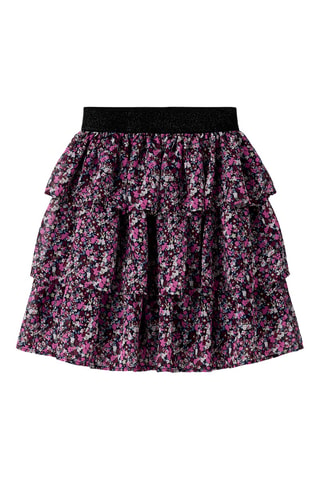 Falda avolantada - Negro - Name it Kids