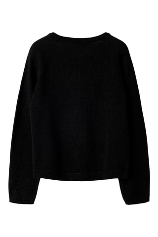 Cárdigan regular fit de algodón orgánico - Negro - Name it Kids
