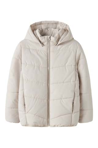 Chaqueta con capucha - Beige - Name it Kids