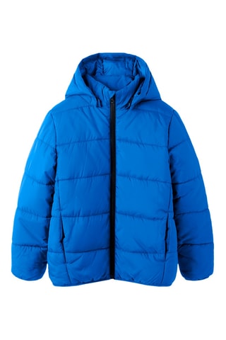 Chaqueta con capucha - Azul - Name it Kids
