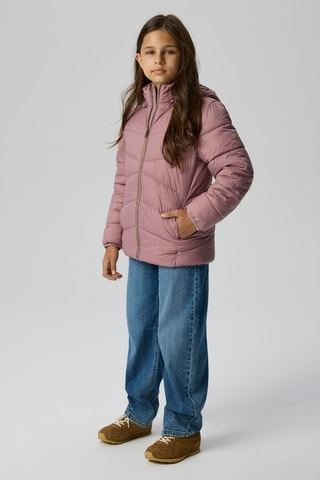 Chaqueta con capucha - Malva - Name it Kids