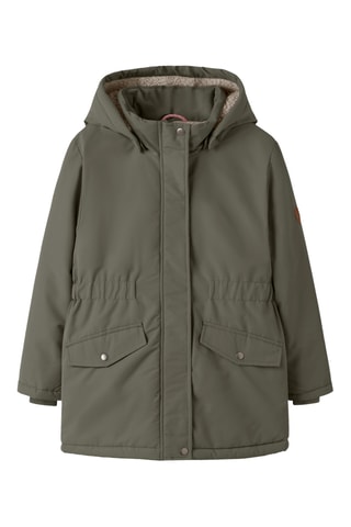 Parka con capucha - Caqui - Name it Kids