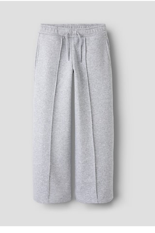 Pantalón de chándal de algodón orgánico - Gris claro - Name it Kids