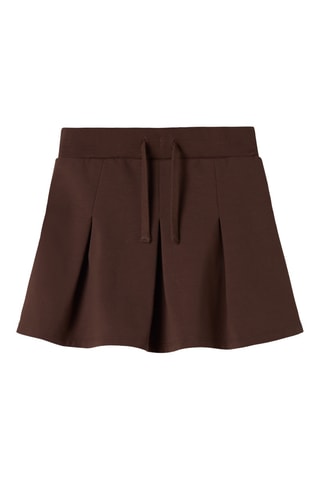 Falda de algodón orgánico - Marrón - Name it Kids