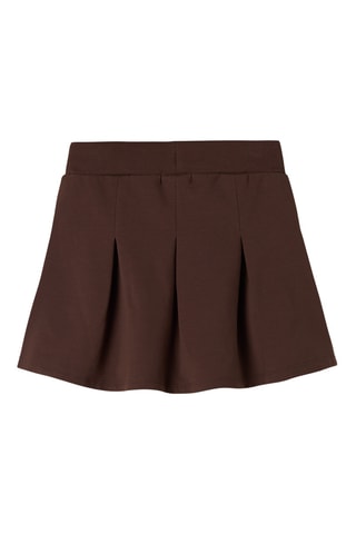 Falda de algodón orgánico - Marrón - Name it Kids