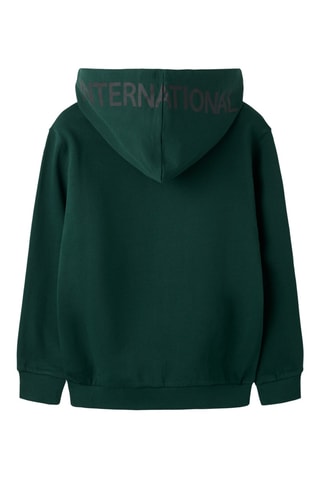Cárdigan con capucha - Verde oscuro - Name it Kids