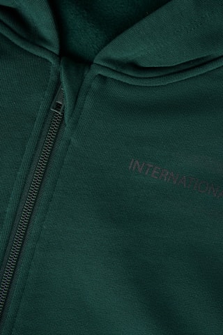 Cárdigan con capucha - Verde oscuro - Name it Kids