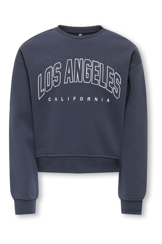 Sudadera oversize - Azul marino - Kids Only