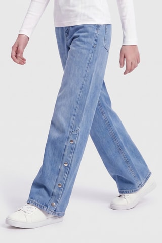 Vaquero wide leg - Azul - Kids Only