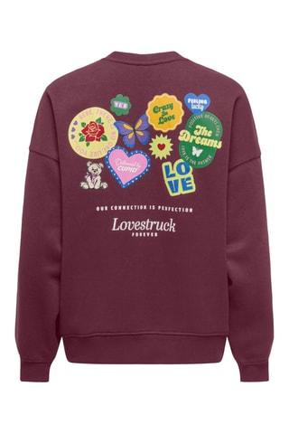 Sudadera - Burdeos - Kids Only