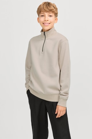 Sudadera relaxed - Beige - Jack & Jones Junior