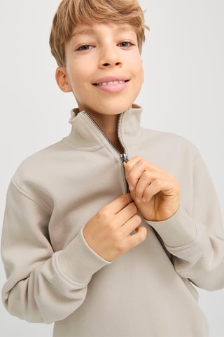 Sudadera relaxed - Beige - Jack & Jones Junior