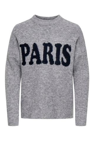 Jersey - Gris jaspeado - Kids Only