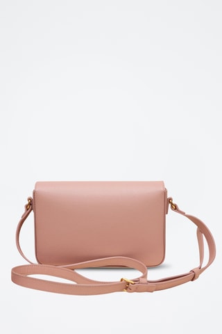 Sac bandoulière en cuir - Rose