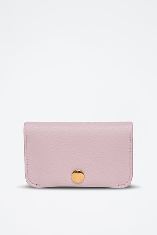 Porte-monnaie en cuir - Rose