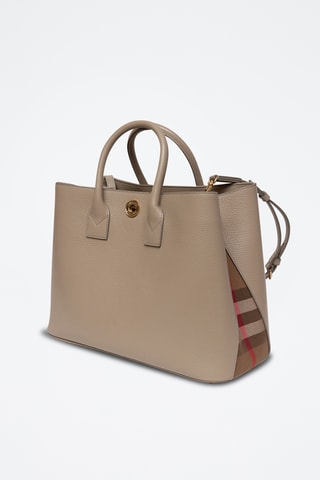 Sac à main en cuir Bermondsey - Gris