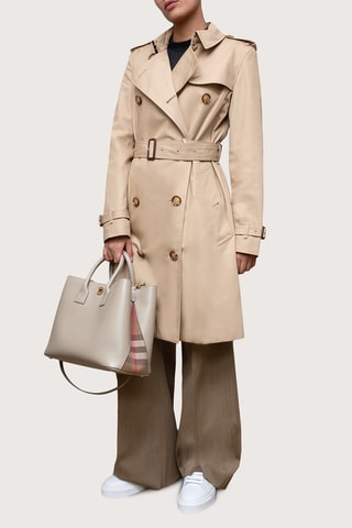 Sac à main en cuir Bermondsey - Gris