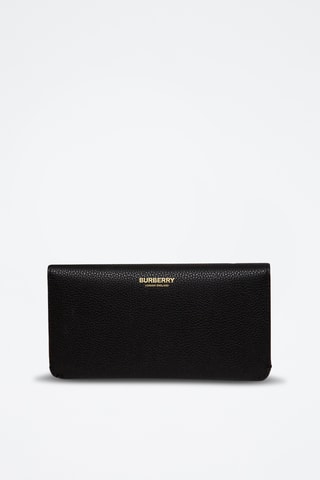 Portefeuille en cuir Burberry - Noir