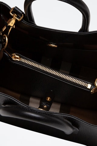 Sac à main en cuir - Noir