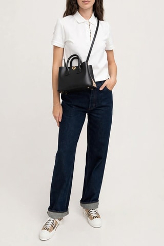 Sac à main en cuir - Noir