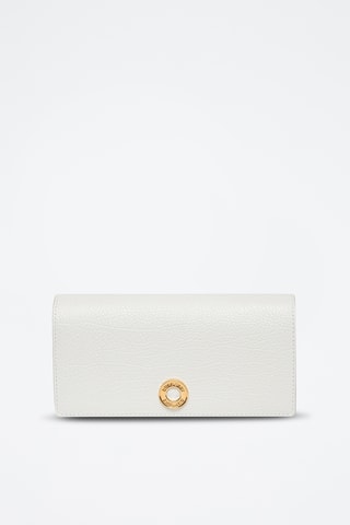 Sac bandoulière en cuir Hillington - Blanc