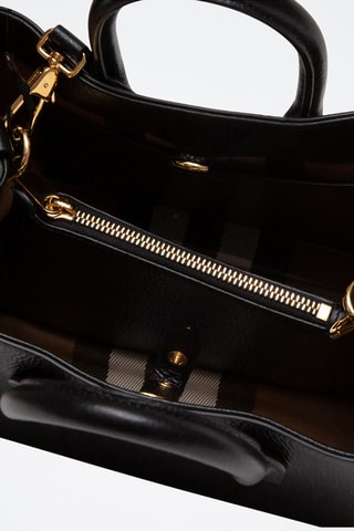 Sac à main en cuir - Noir