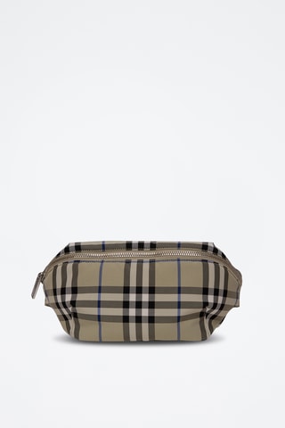 Sac banane Check - Marron