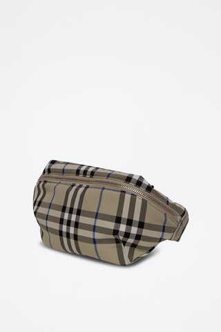 Sac banane Check - Marron