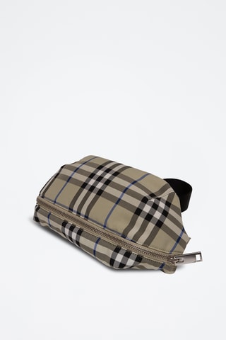 Sac banane Check - Marron