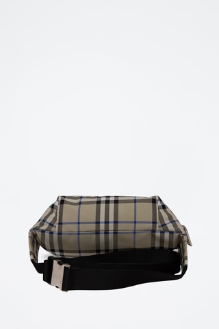 Sac banane Check - Marron