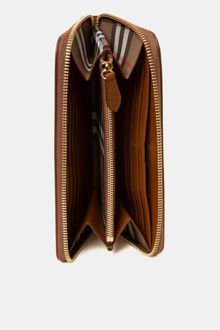 Portefeuille en cuir Ladies Smal - Marron